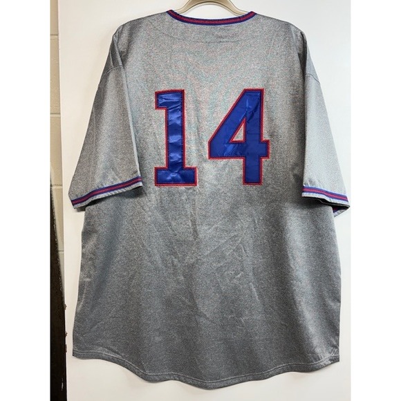Chicago Baseball Jersey Embroidered Number 14 Ernie Banke Mens XXL - Picture 3 of 9